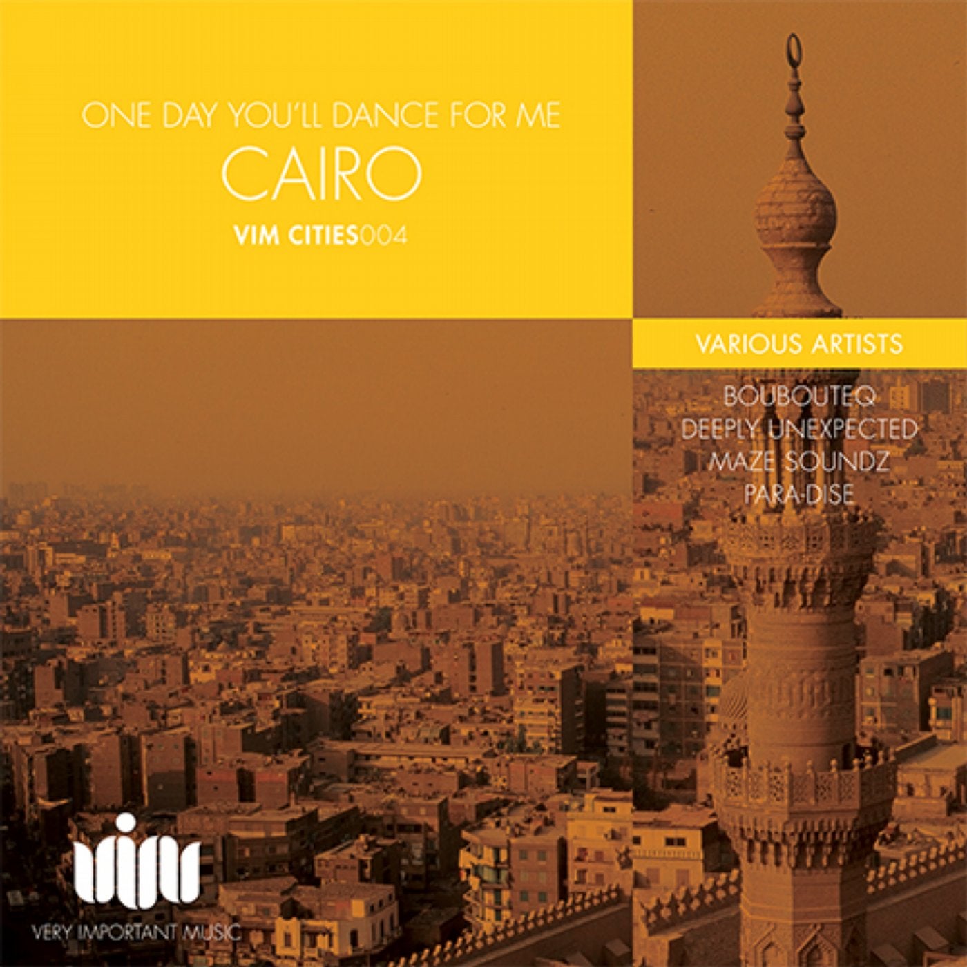 ONE DAY YOU'LL DANCE FOR ME CAIRO