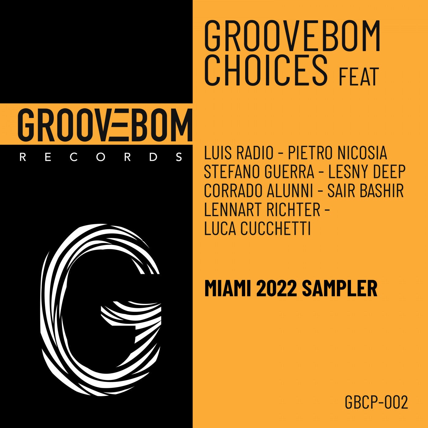 Groovebom Choices - Miami 2022 Sampler