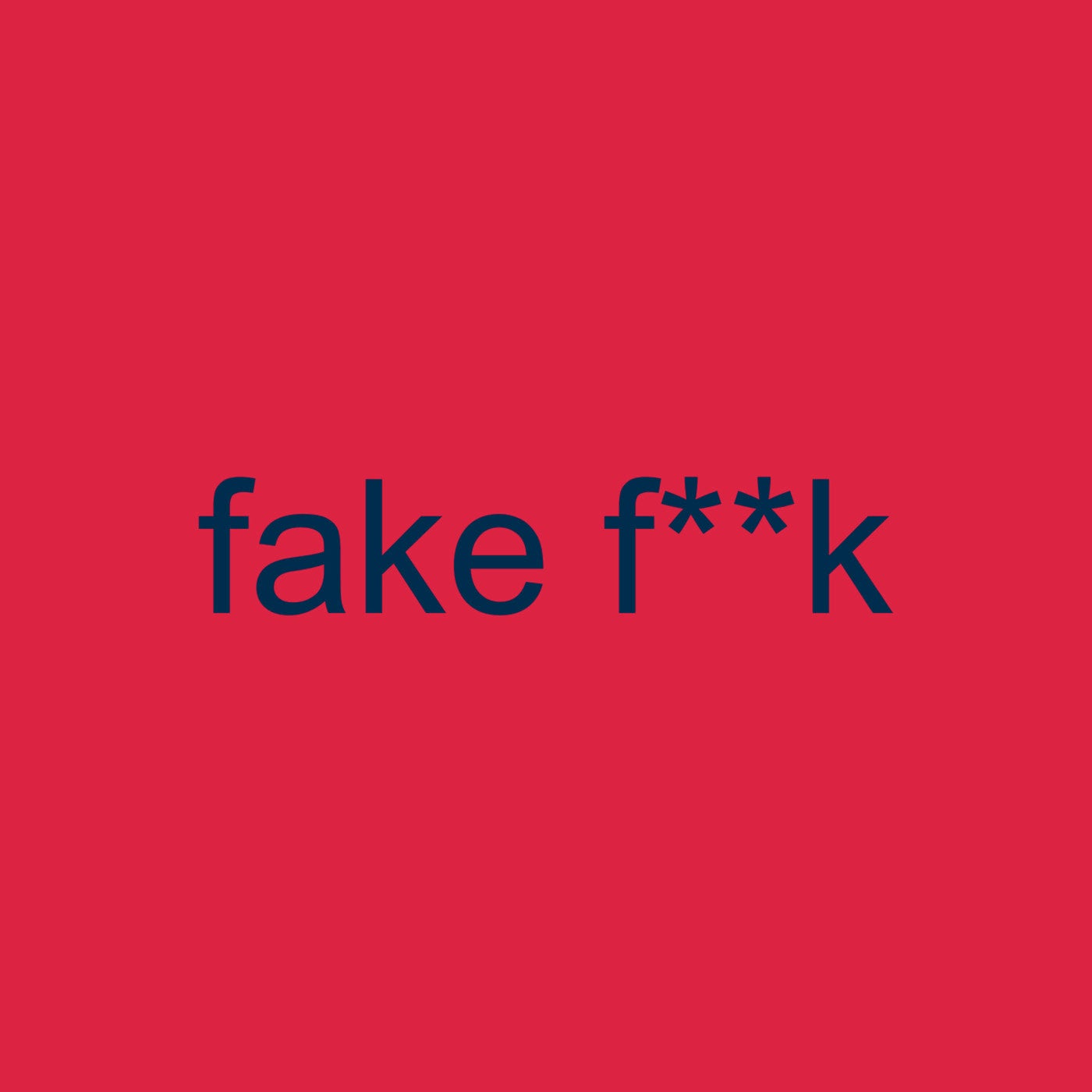 fake f**k