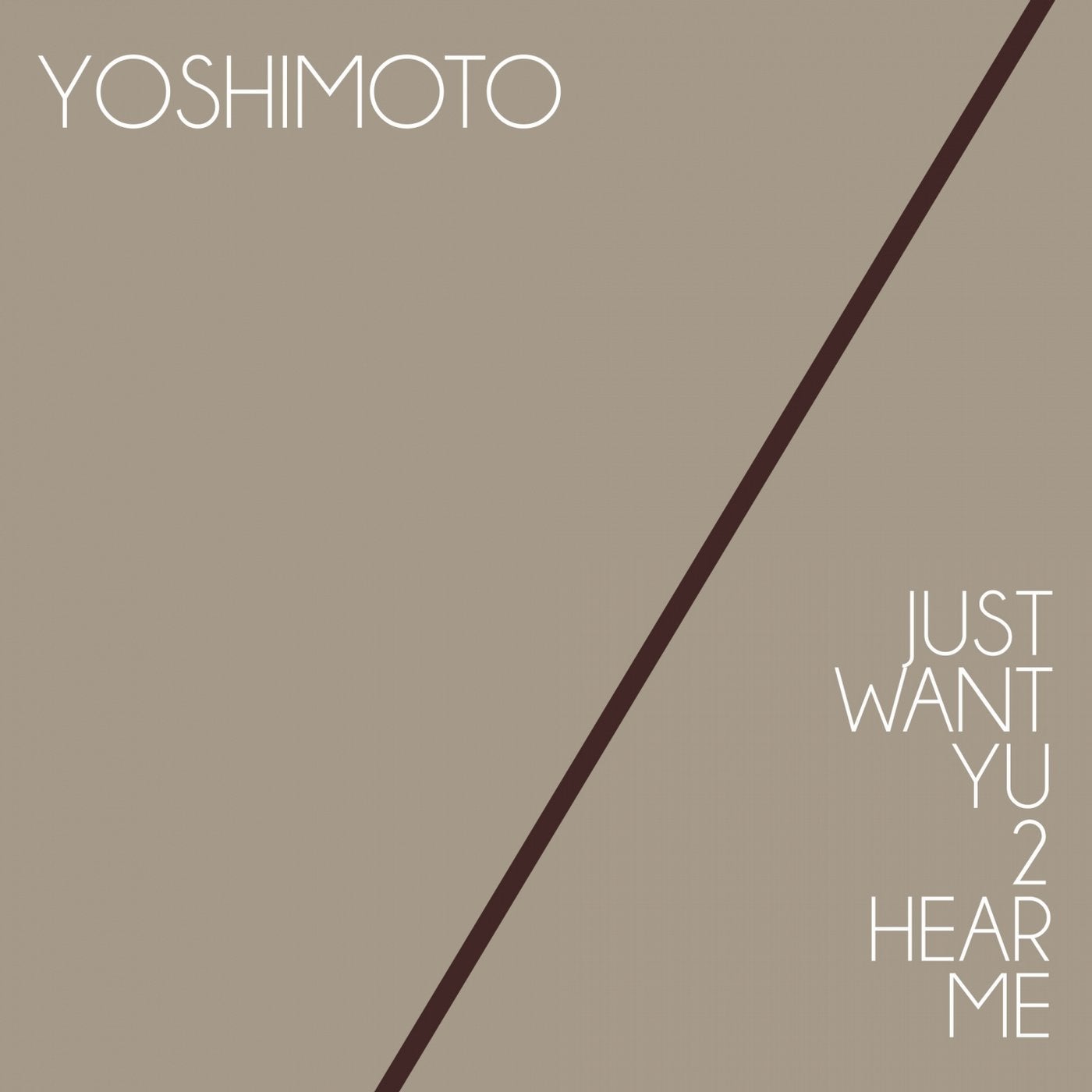 Just Want Yu 2 Hear Me (Stefano Gamma Back 2 Old School Vocal Dub)