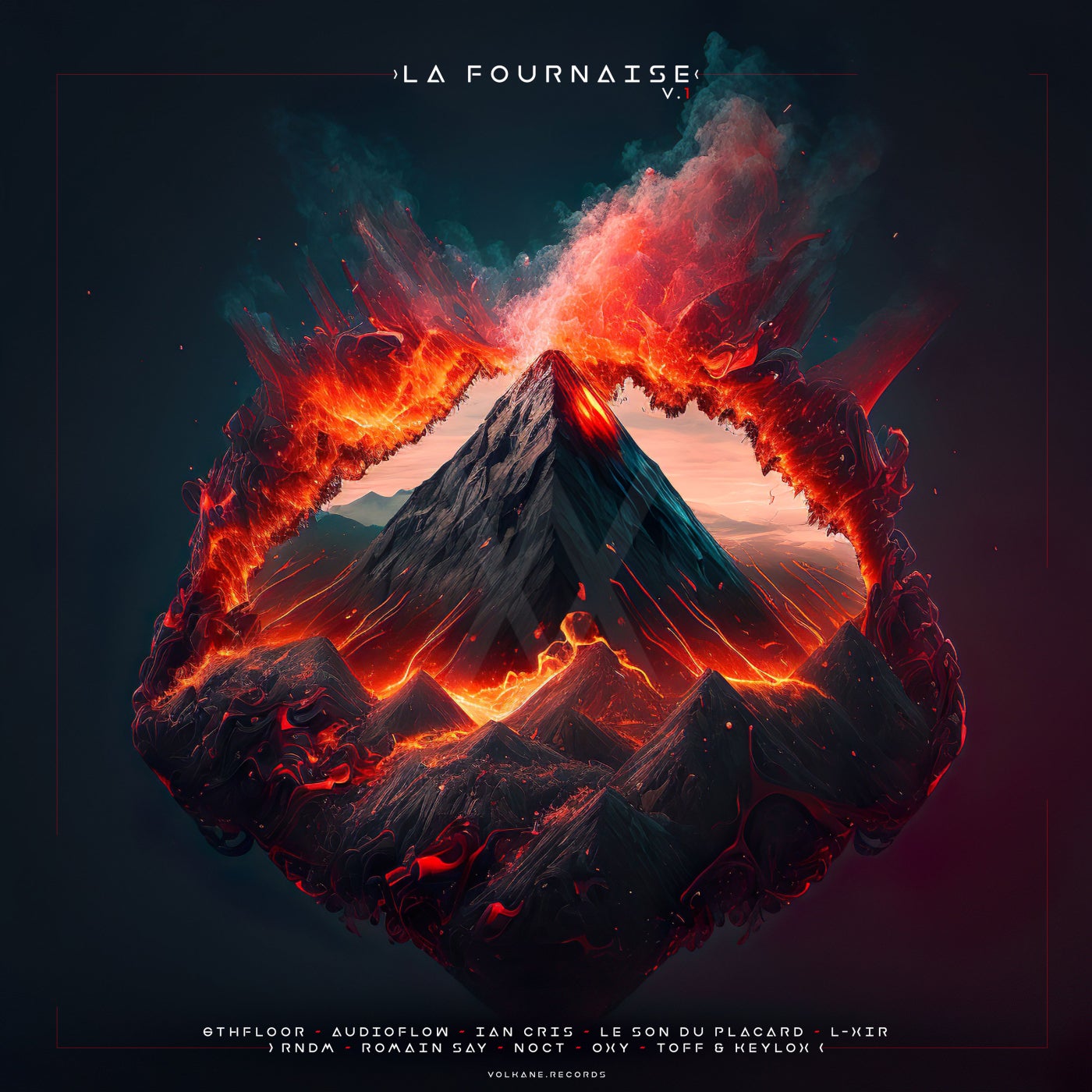 VA – La Fournaise, Vol. 1 VOLK001 VA – La Fournaise, Vol. 1 VOLK001
