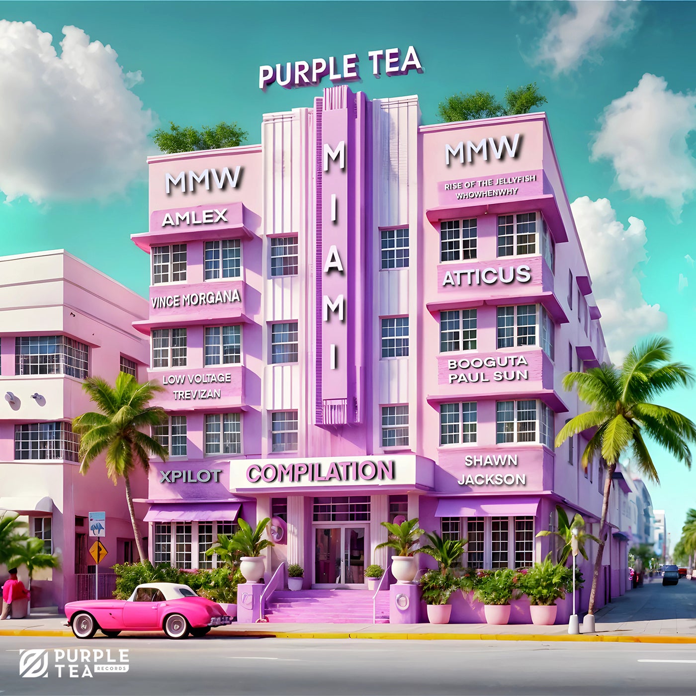 Cover art for Purple Tea Miami Music Week Compilation