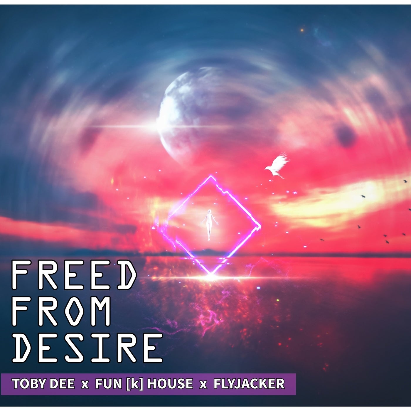 Fun[k]House, Flyjacker, Toby DEE - Freed from Desire (New Extended Mix)  [Kick Fresh Recordings] | Music & Downloads on Beatport