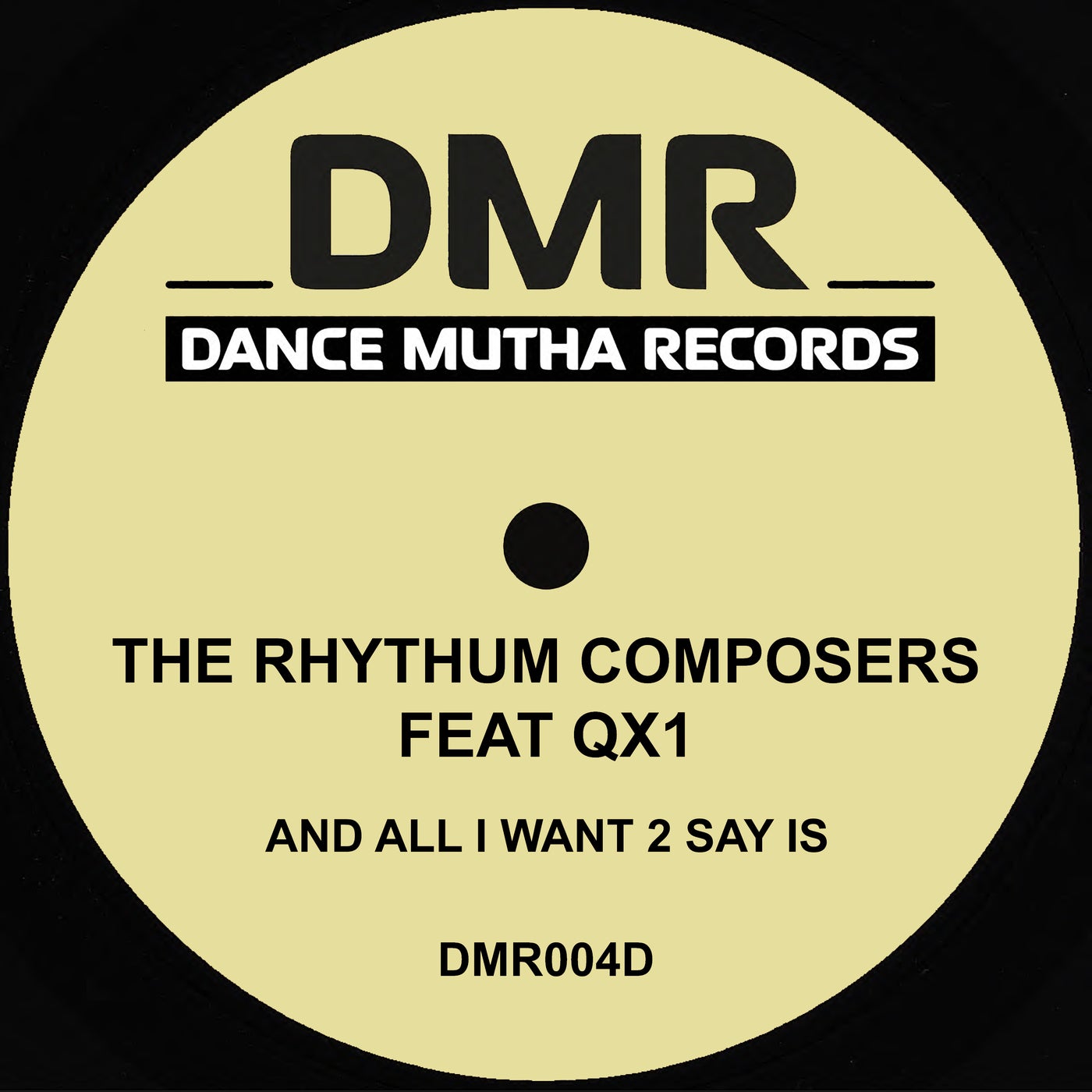 Rhythum Composers, Qx1 – And All I Want 2 Say Is [Dance Mutha Records]