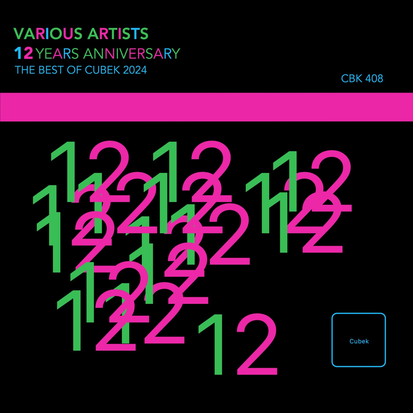 12 Years Anniversary, The Best of Cubek 2024