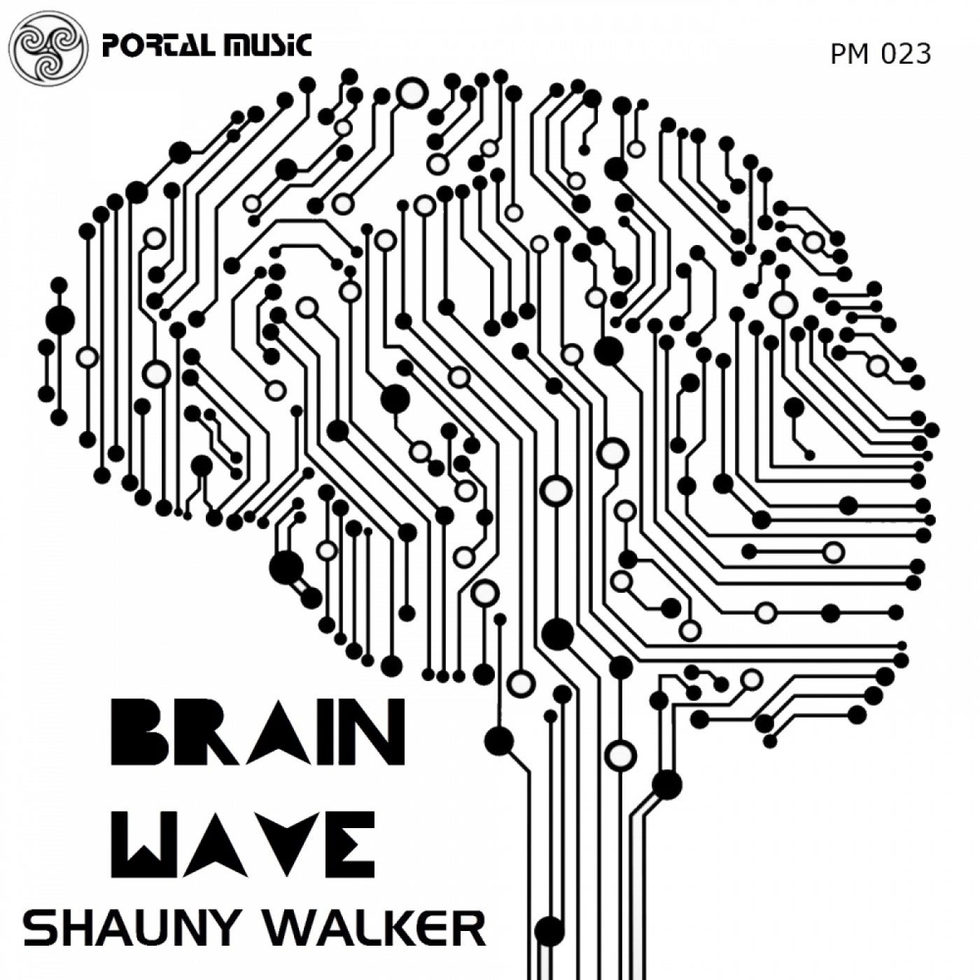 Walking brain. Music Walker.