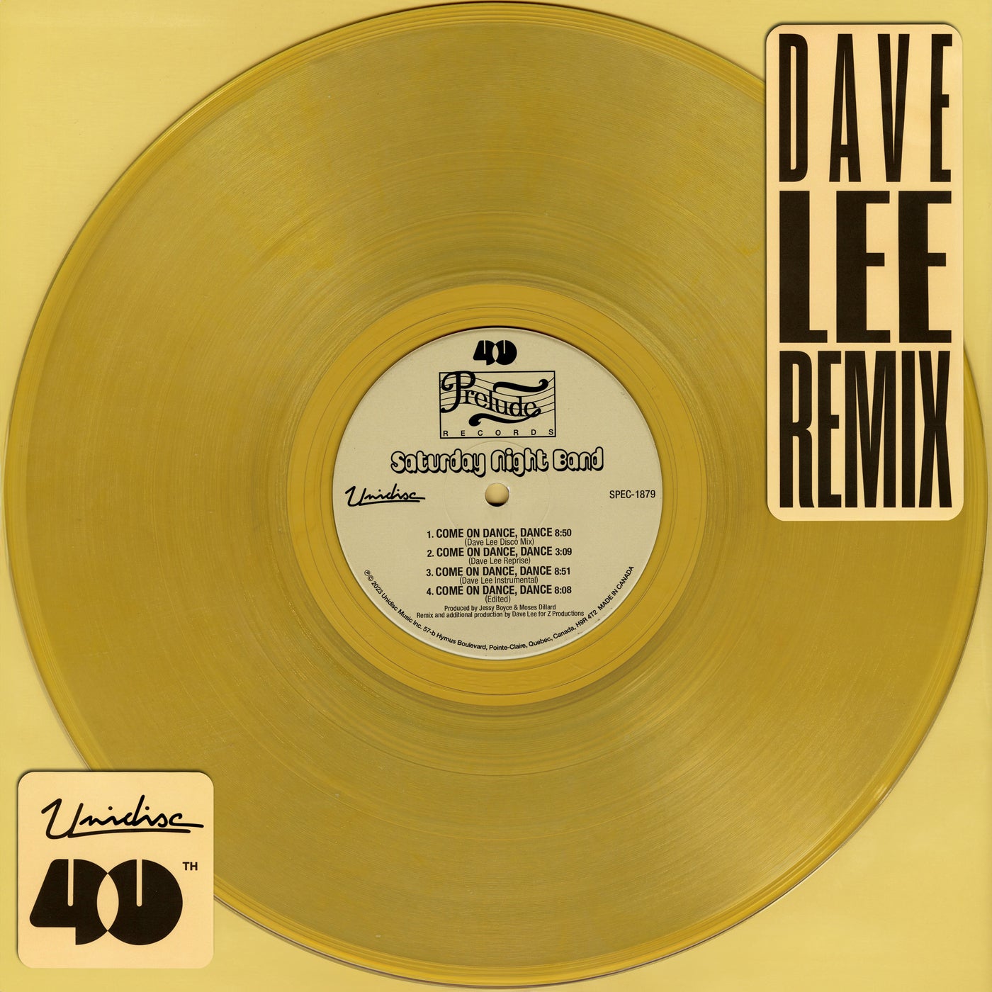 Come On Dance, Dance (Dave Lee Remix)