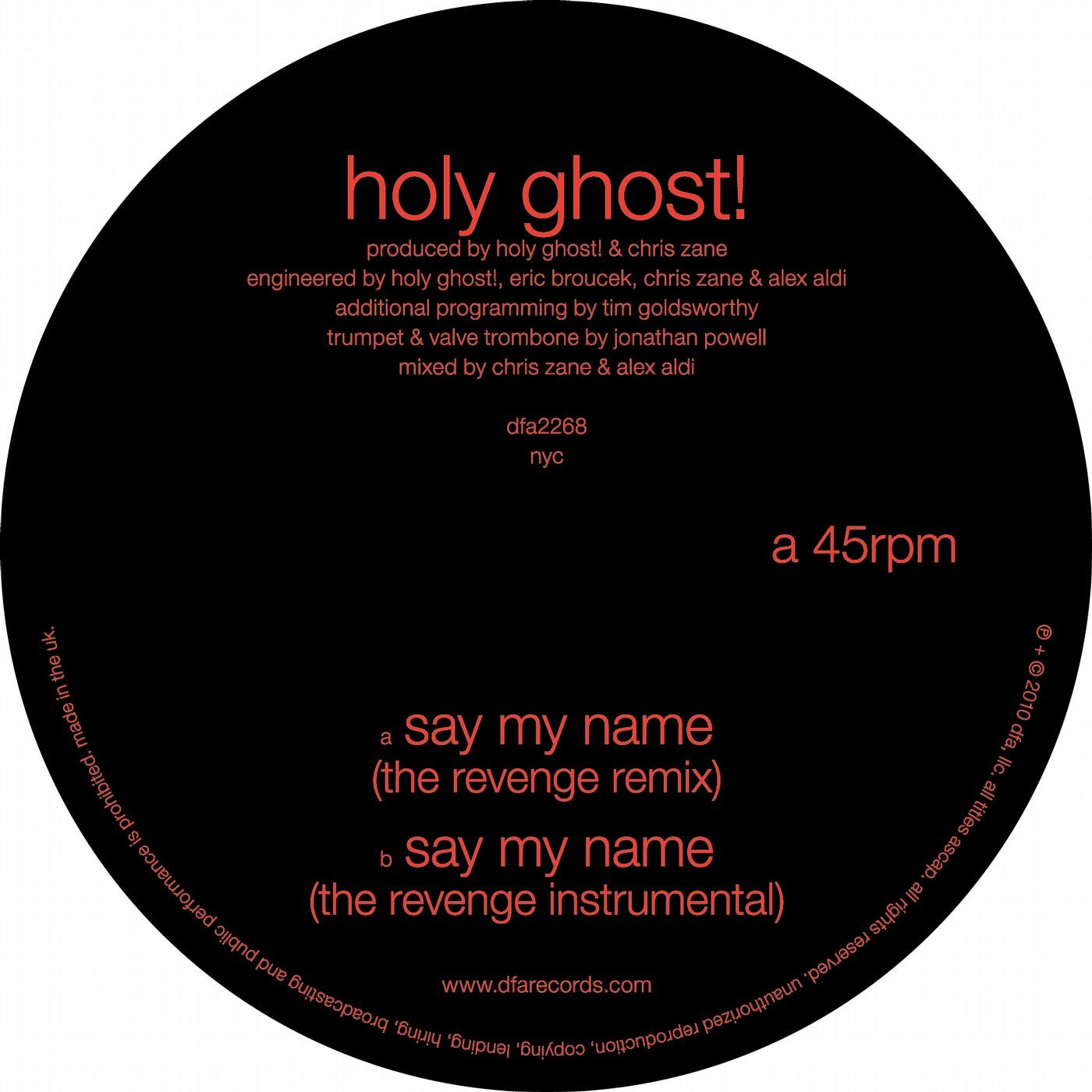 Say My Name (The Revenge Remixes)