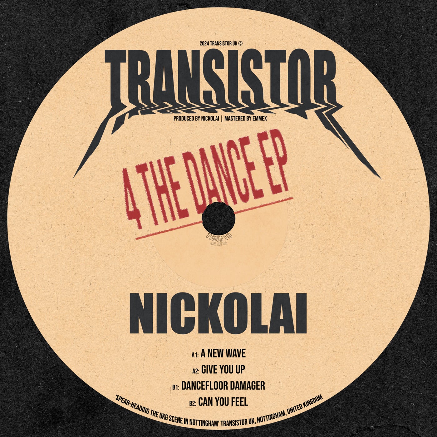 Nickolai –  4 The Dance [Transistor UK]