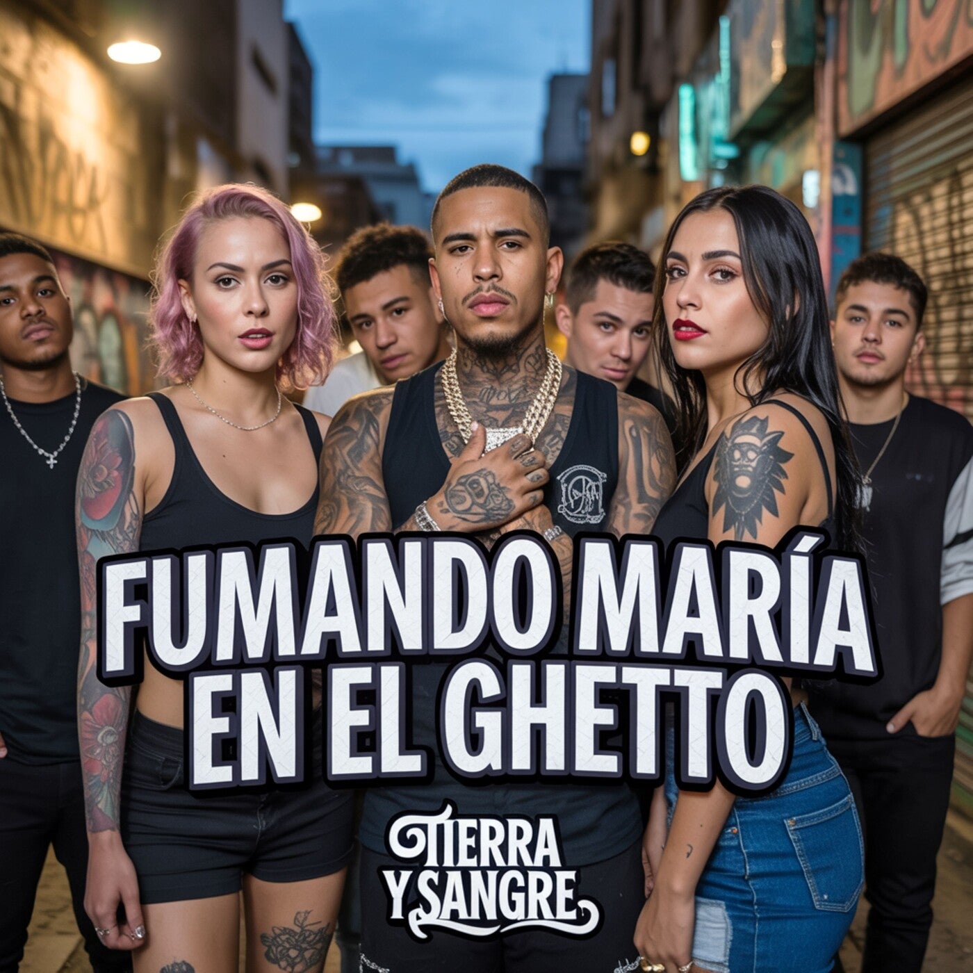 Fumando María en el Ghetto