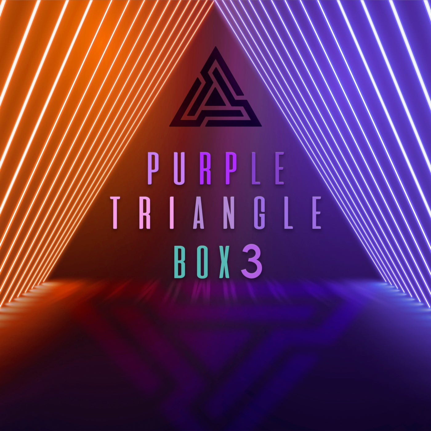 Purple Triangle Box 3