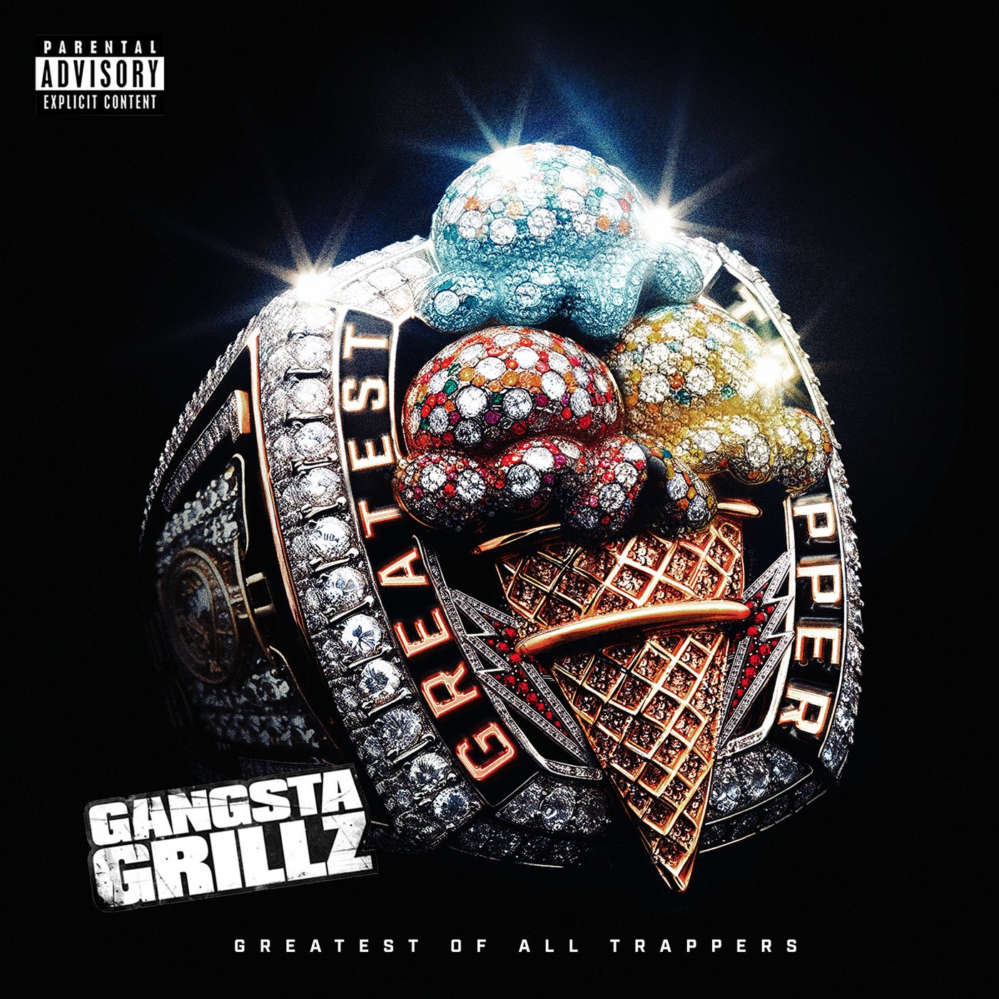 Cover art for Greatest Of All Trappers (Gangsta Grillz Edition)