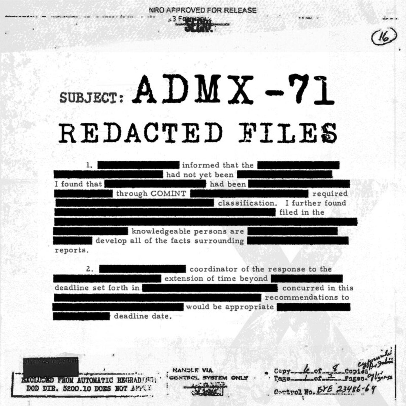 Redacted Files