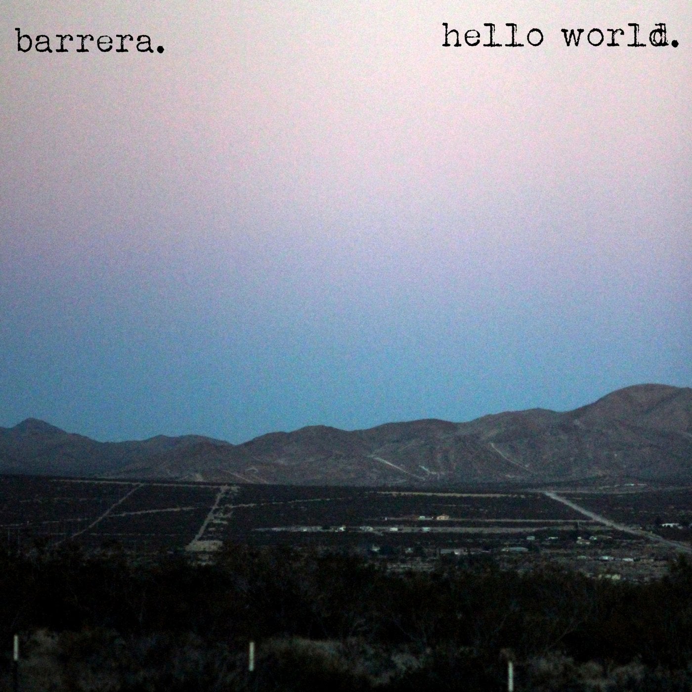 hello world.