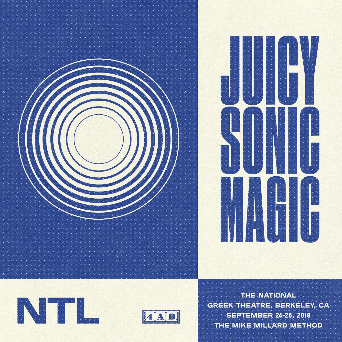 Juicy Sonic Magic - Live in Berkeley September 24-25 2018