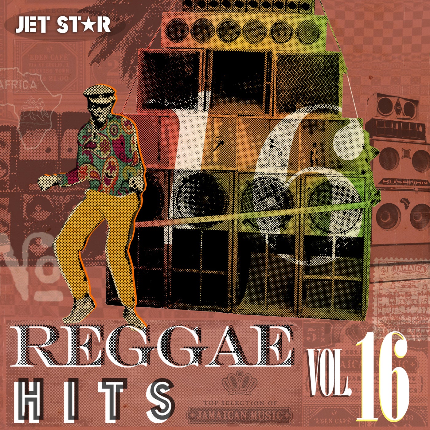 Cover art for Reggae Hits, Vol. 16