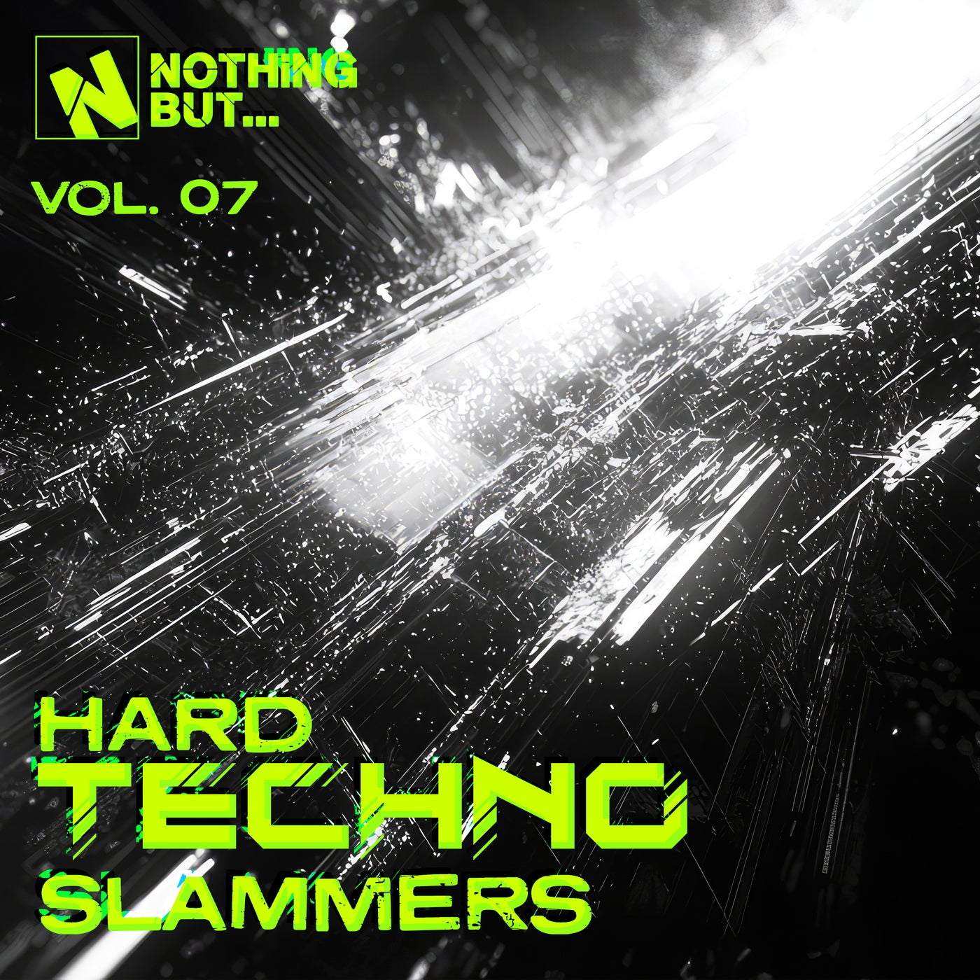 Cover art for Nothing But... Hard Techno Slammers, Vol. 07