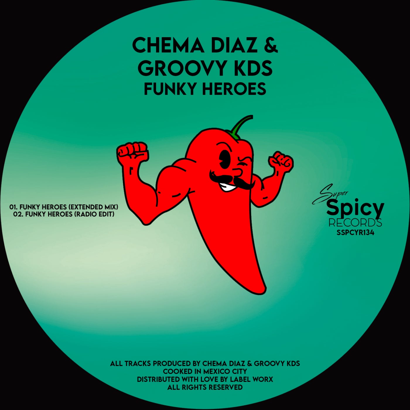 Chema Diaz, Groovy Kds –  Funky Heroes [Super Spicy Records]