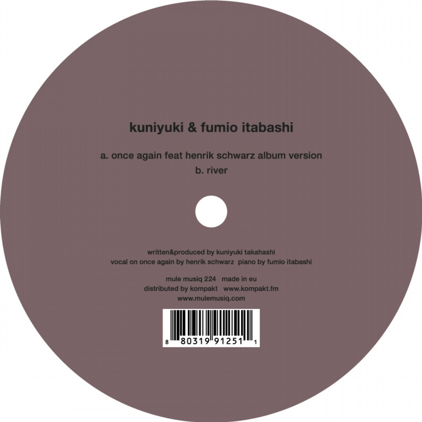 Kuniyuki&fumio Itabashi/once Again