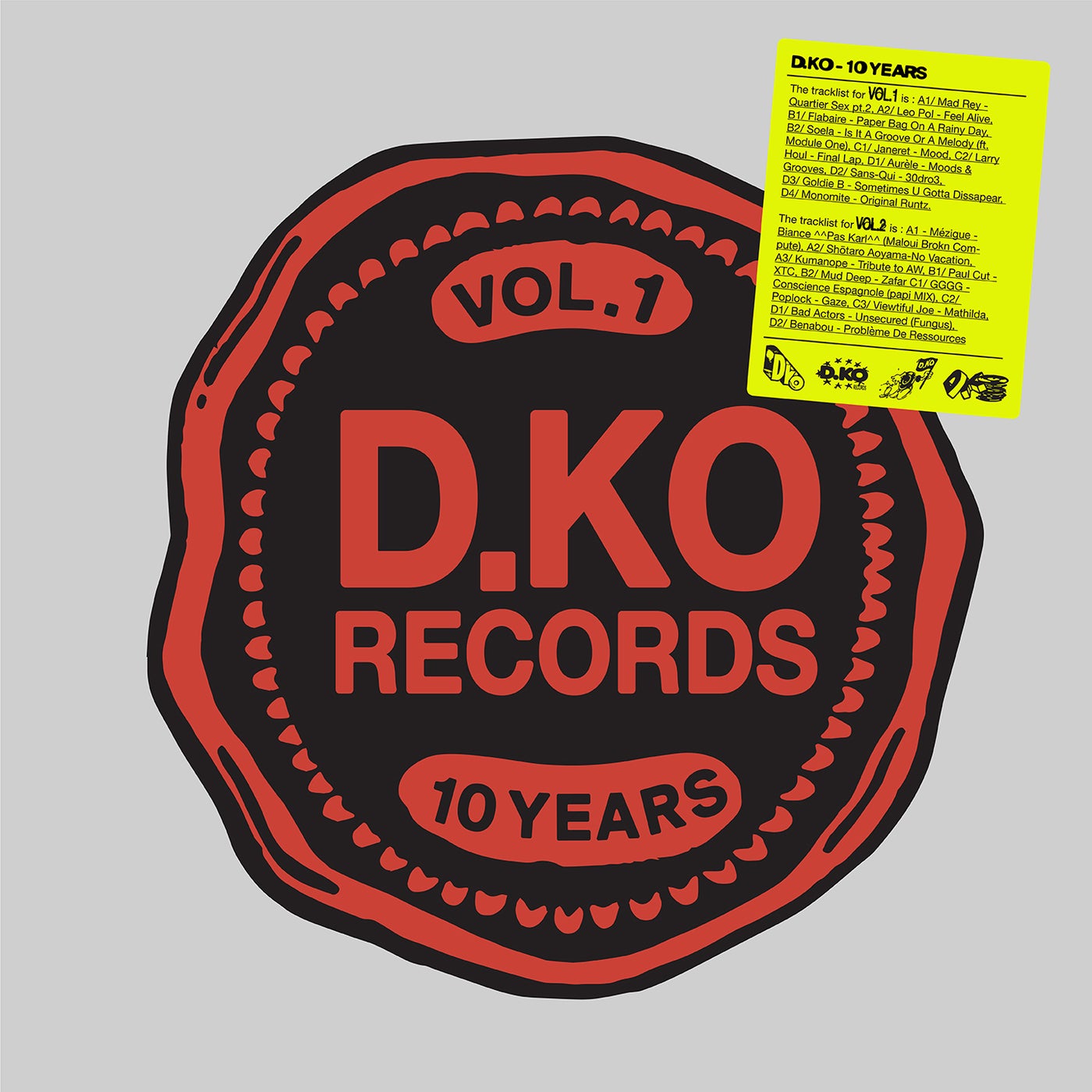 VA – D.KO Records 10 Years Vol. 1 3701421557414 VA – D.KO Records 10 Years Vol. 1 3701421557414