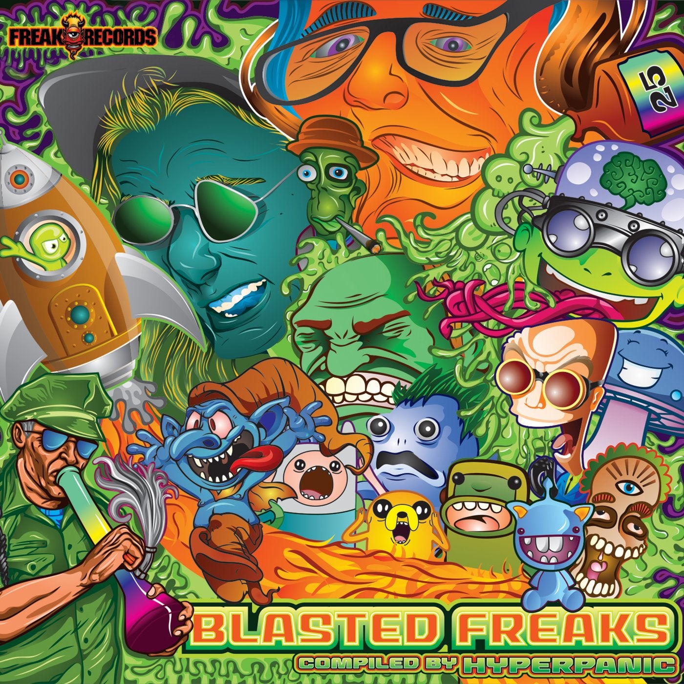 Blasted Freaks - Compiled By Hyperpanic