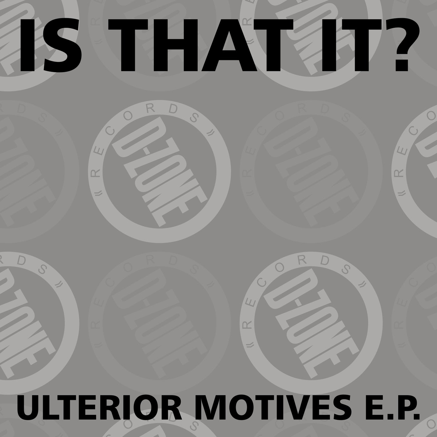 Ulterior Motives E​.​p.