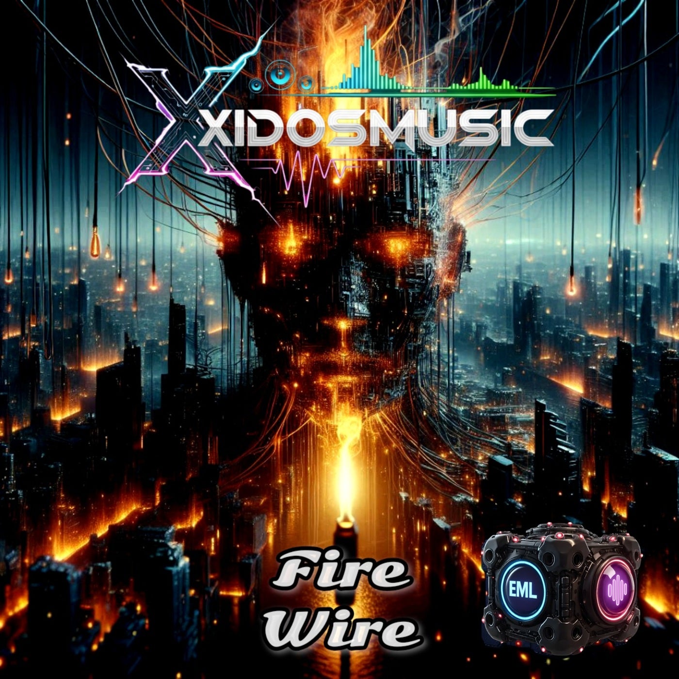 Xidos Music - Fire Wire artwork