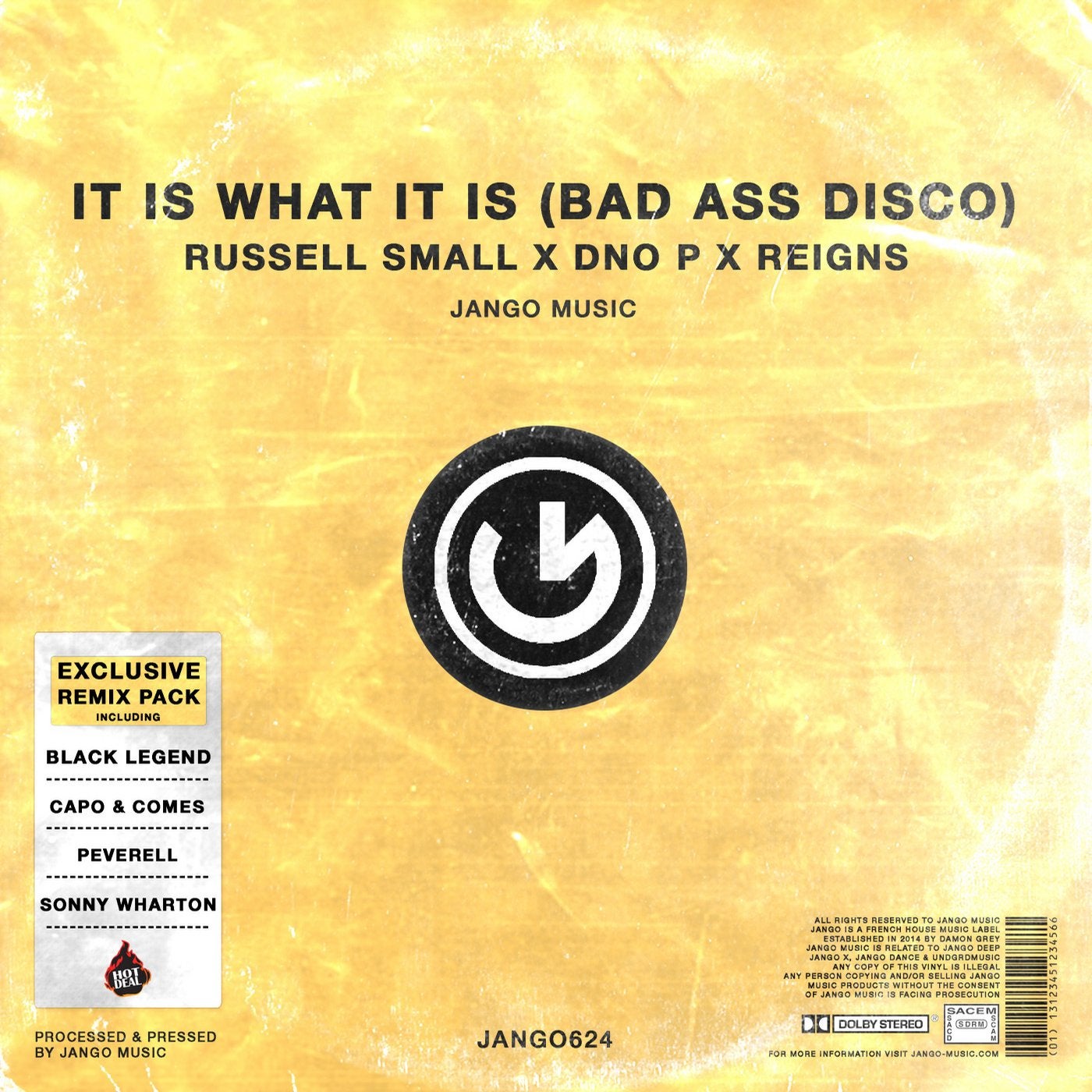 It Is What It Is (Bad Ass Disco) Remix Pack