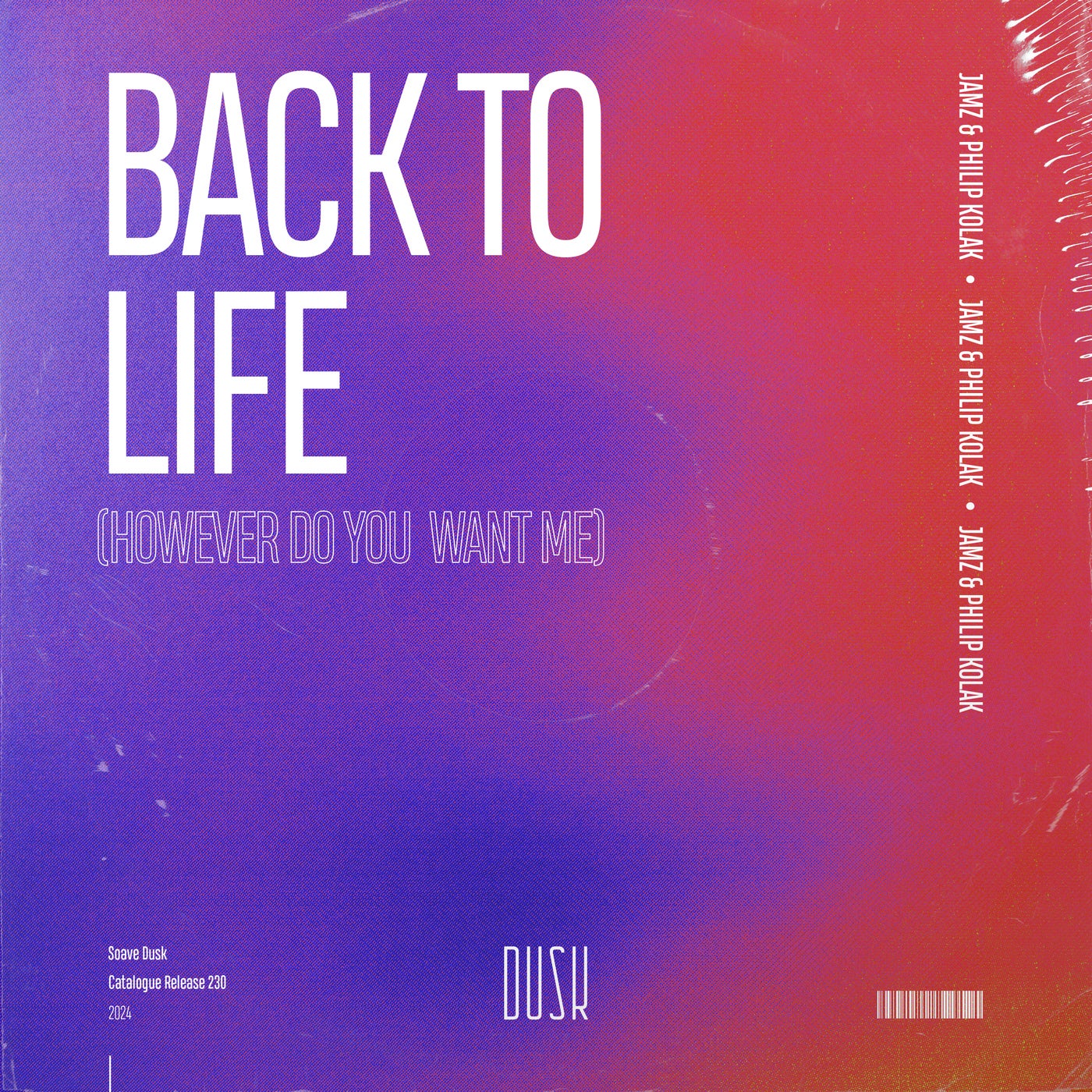 Back To Life (However Do You Want Me)