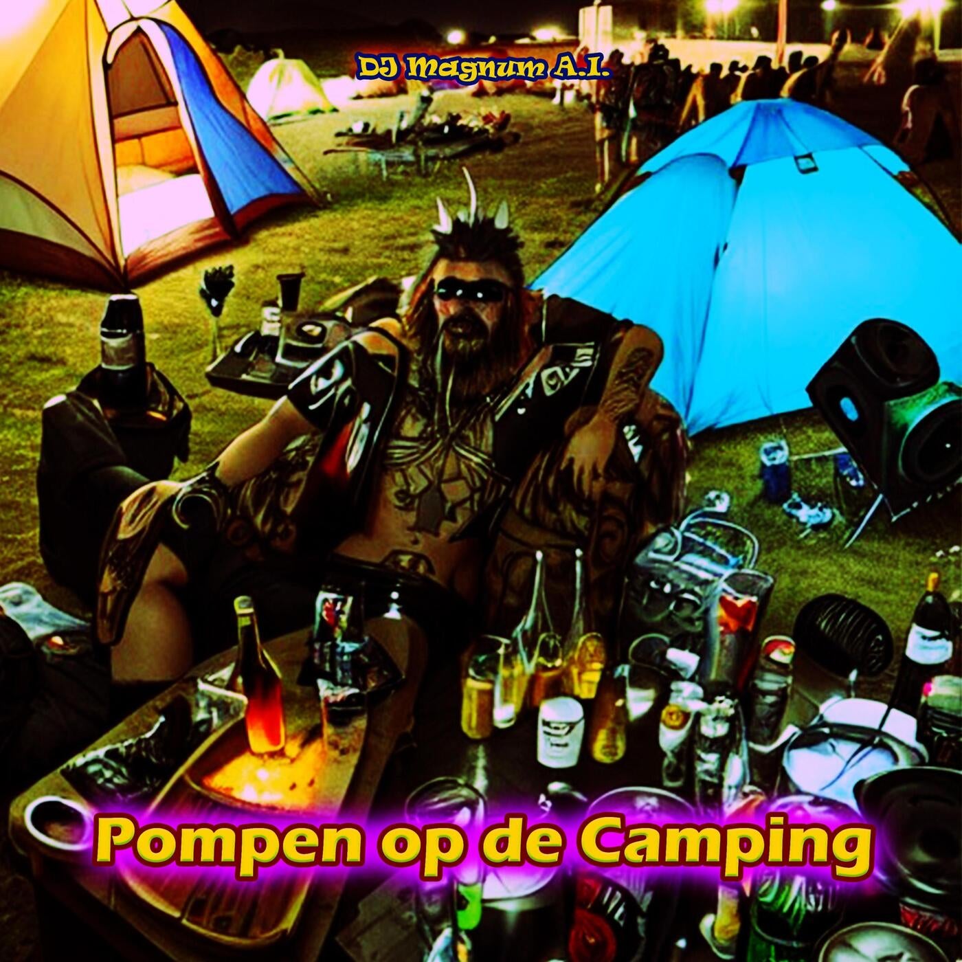 Pompen op de Camping