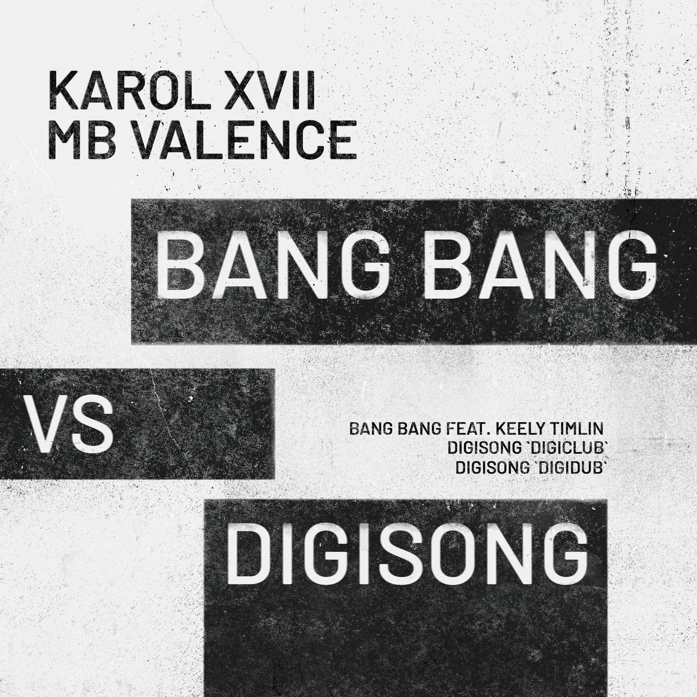 Bang back. Karol text Design.