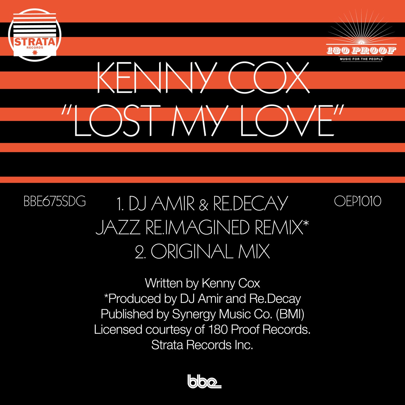 Lost My Love (DJ Amir & Re.decay Jazz Re.Imagined Remix)