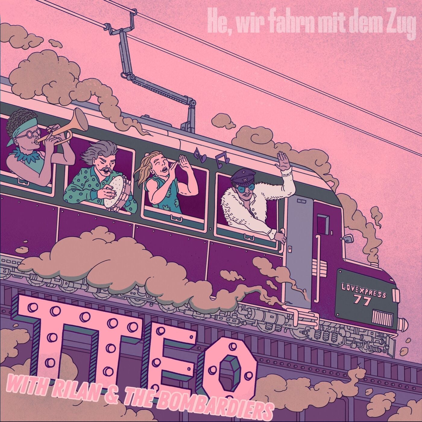 He, wir fahrn mit dem Zug