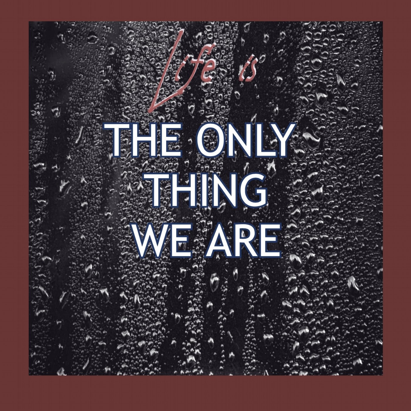 Life Is the Only Thing We Are