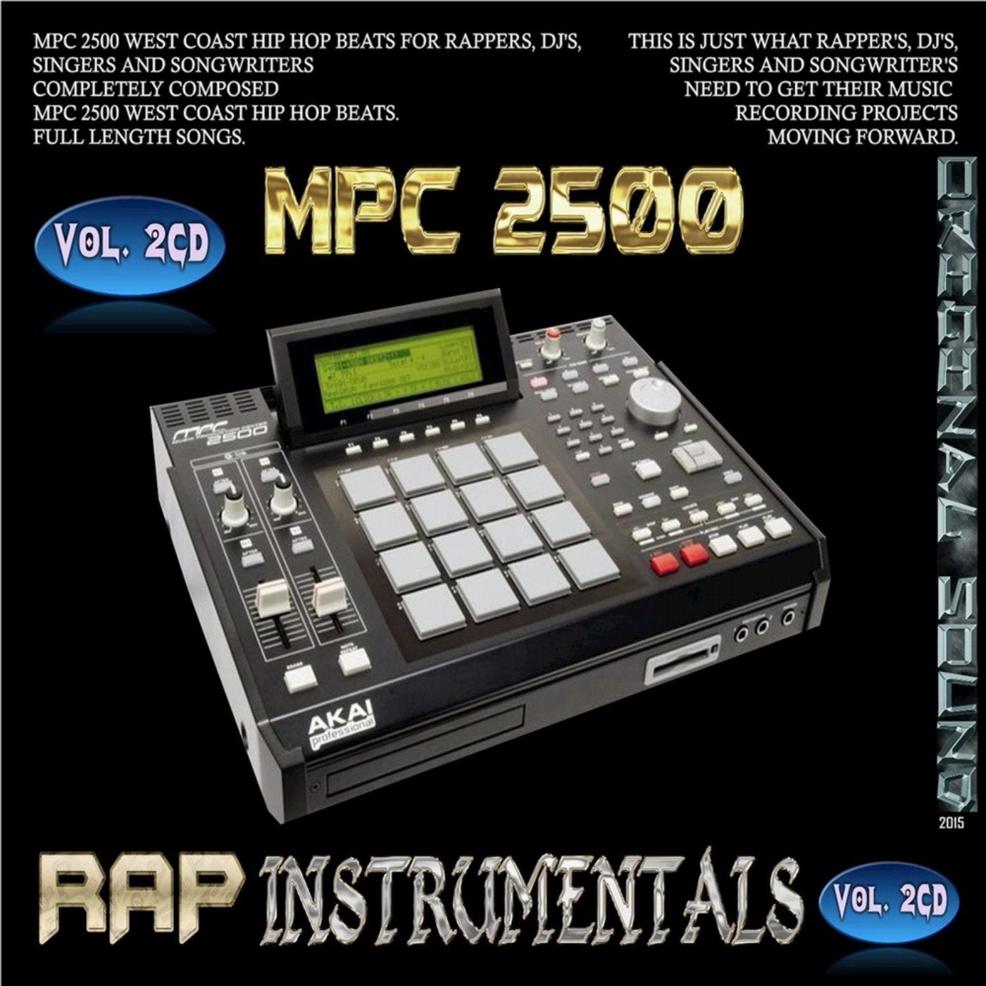 Mpc 2500 Rap Instrumentals, Vol. 2