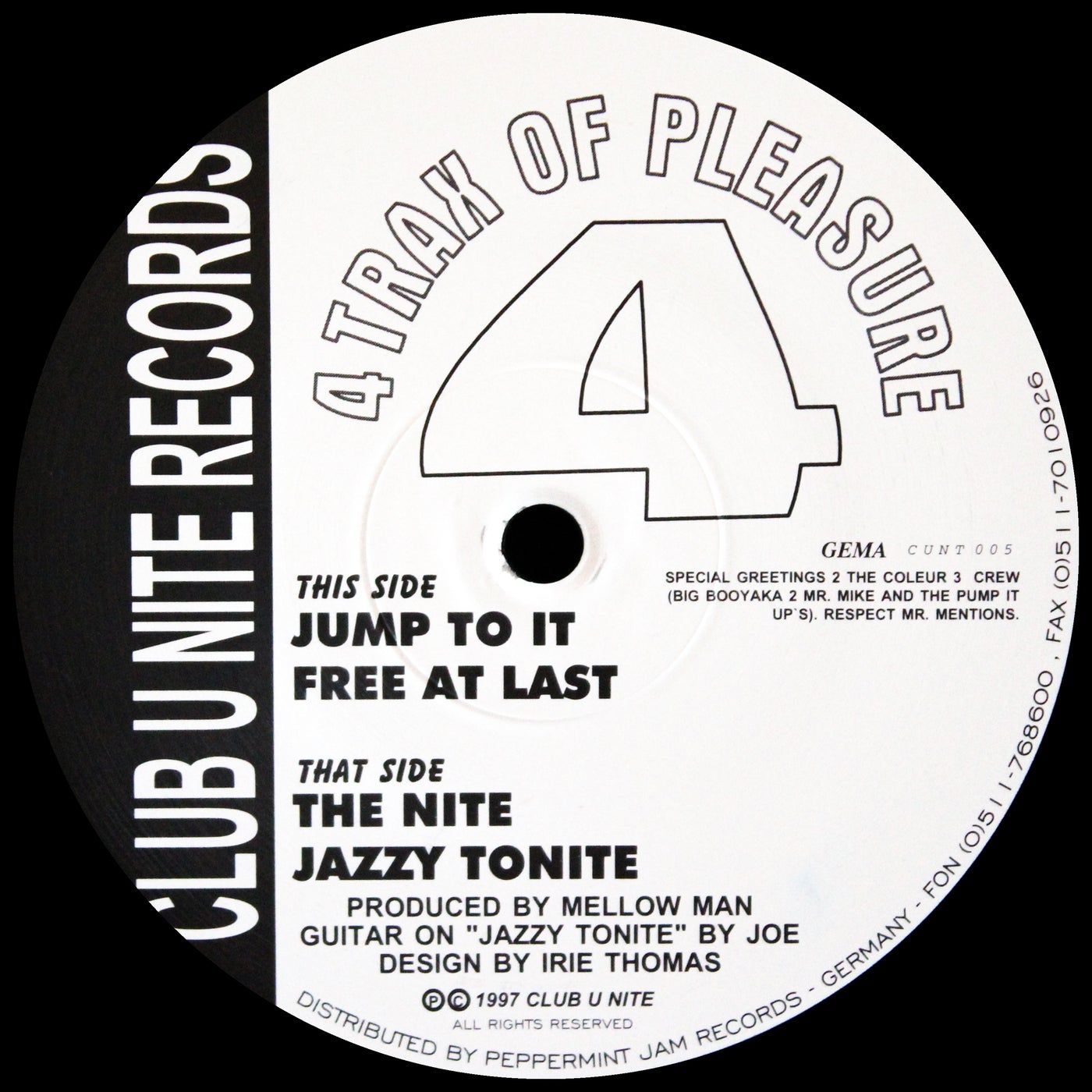 4 Trax of Pleasure