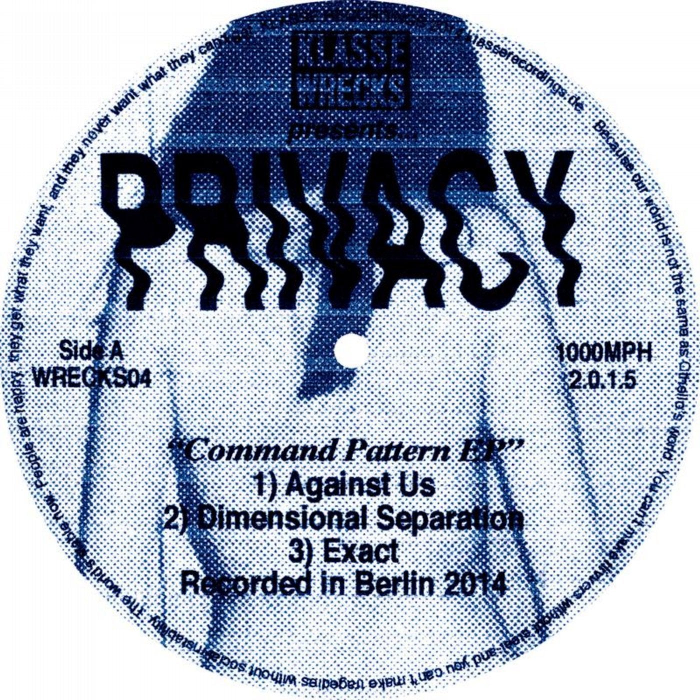 Command Pattern EP (w/ Helena Hauff Remix)