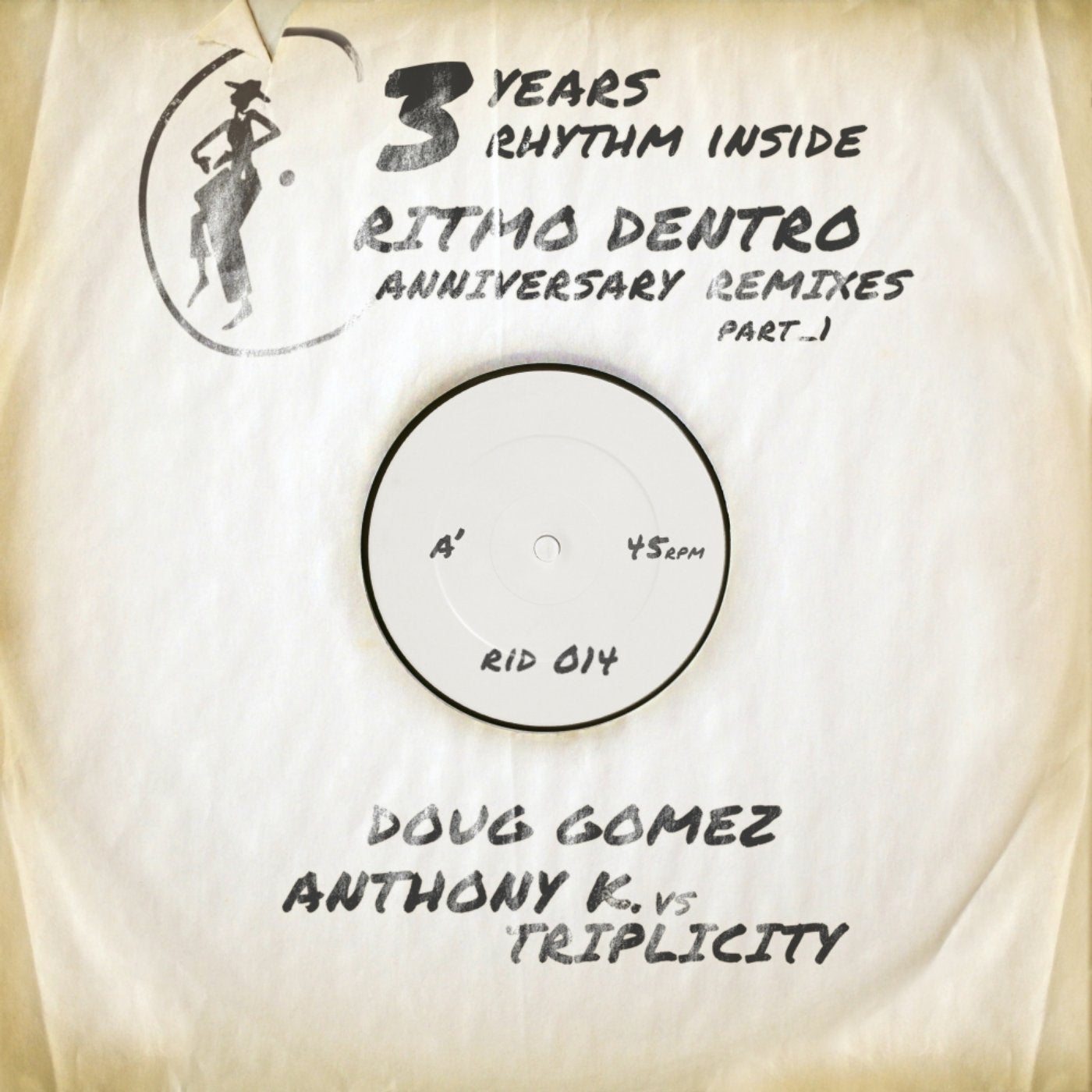 Ritmo Dentro: Anniversary Remixes, Pt. 1