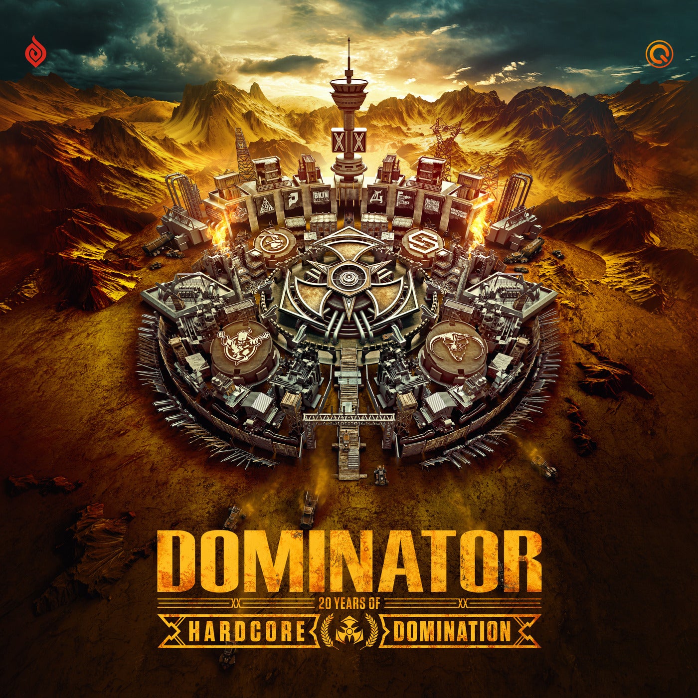 Cover art for Dominator 2025 - 20 Years Of Hardcore Domination