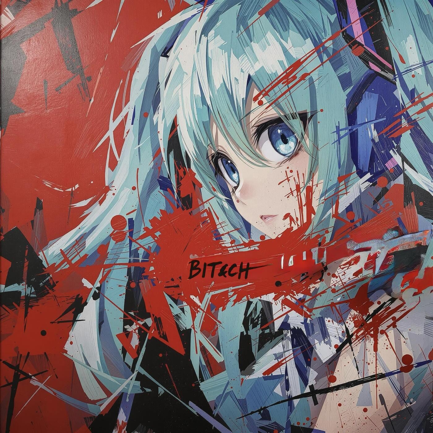 Hatsune Miku, MØAi-P - BIT&CH (feat. Hatsune Miku) [DistroKid] | Music ...