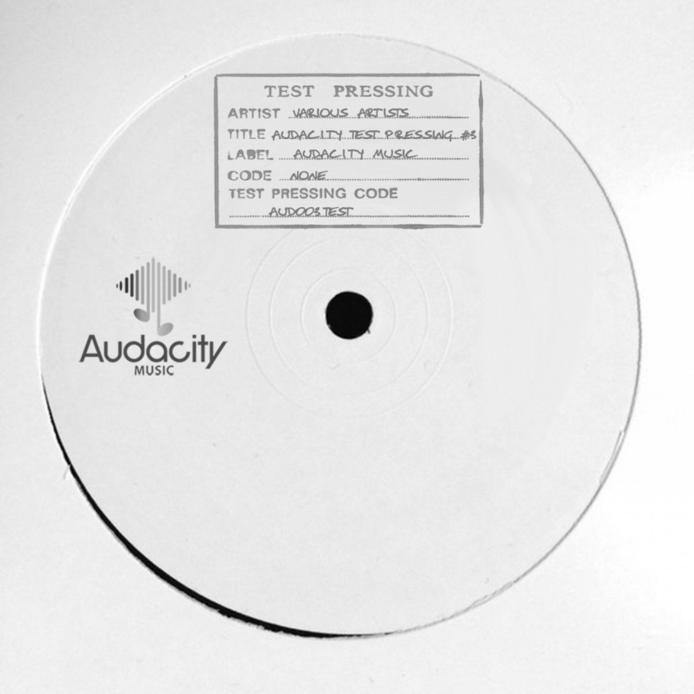 Audacity Test Pressing #3