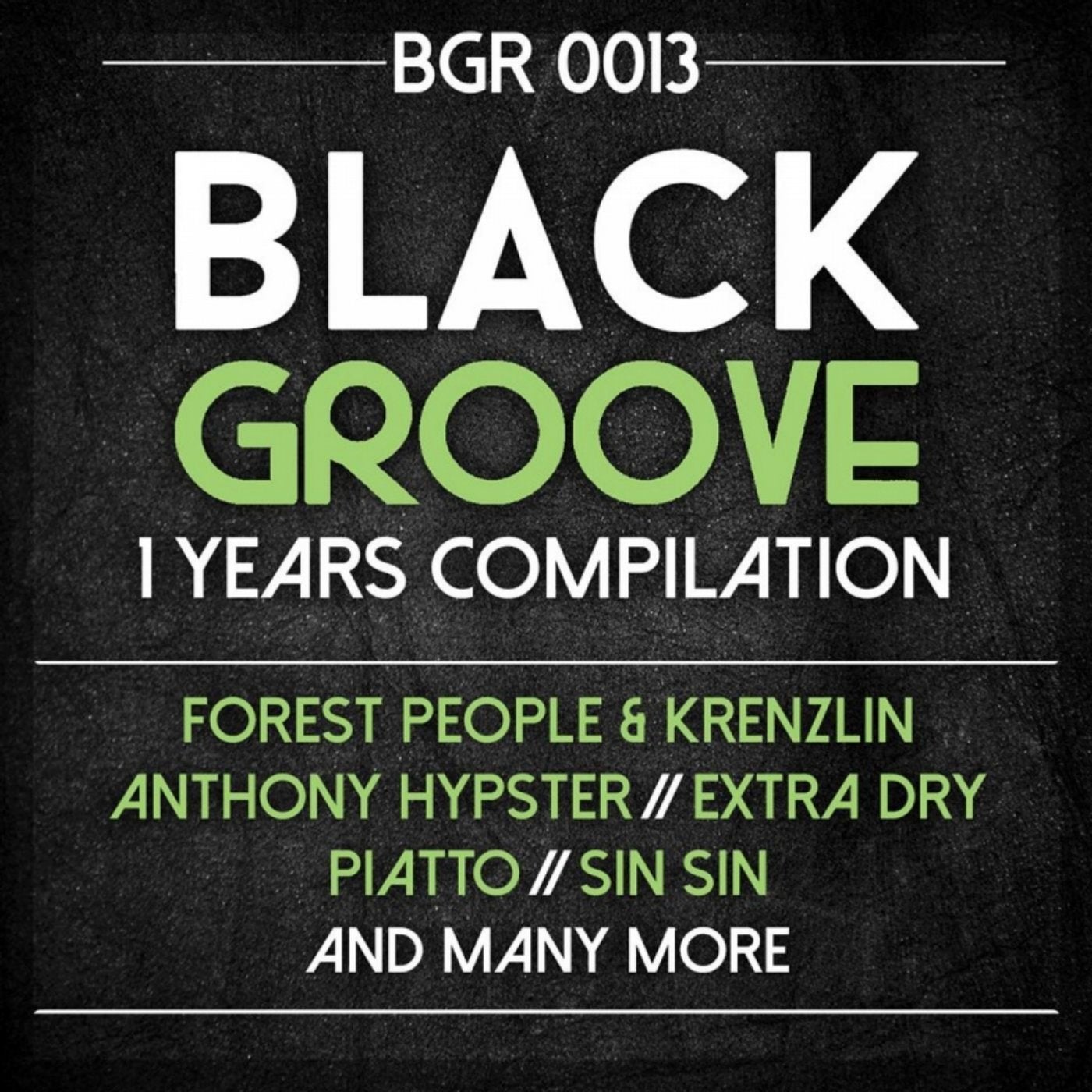 1 Year Of Black Groove Recordings Part.2