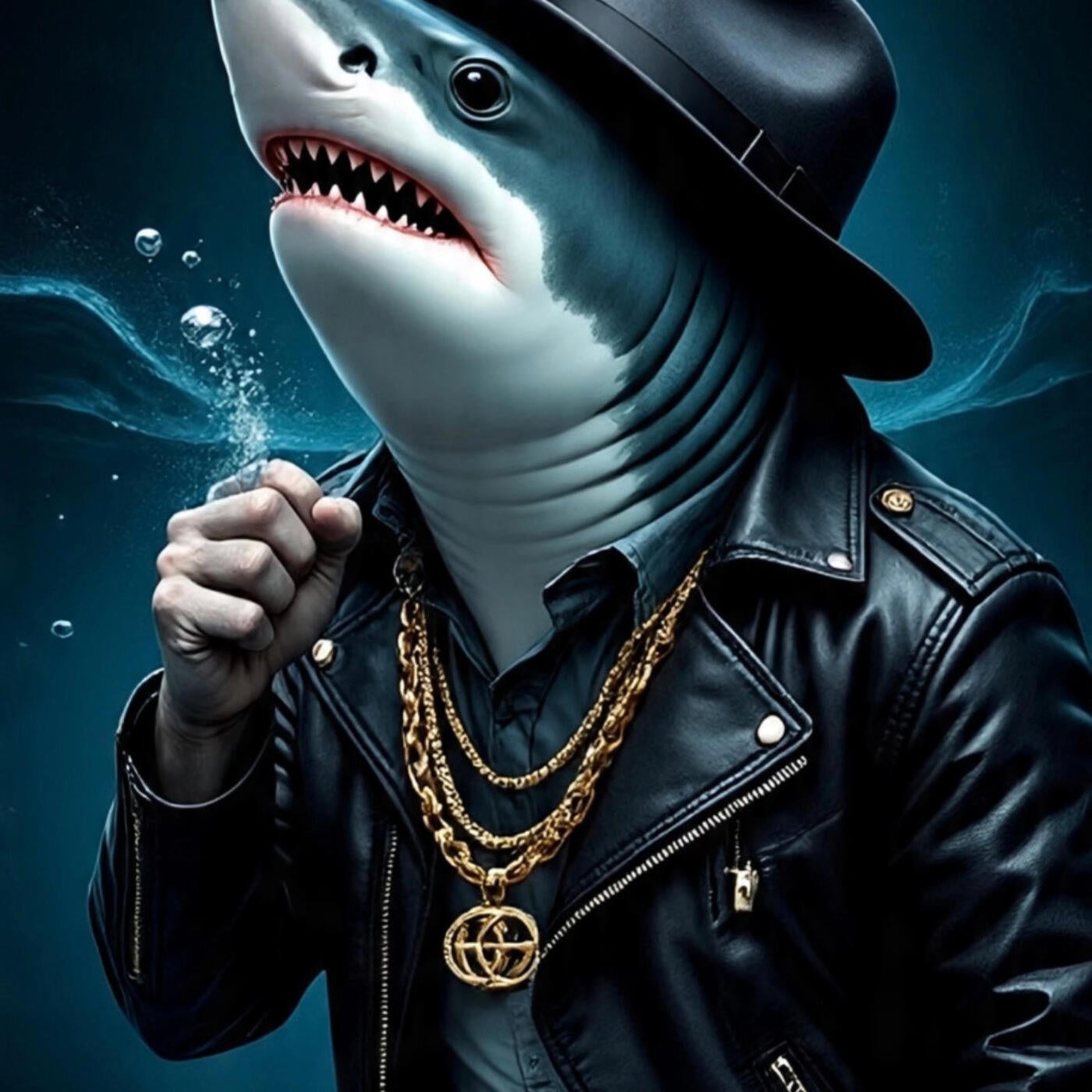 Spit like a Shark