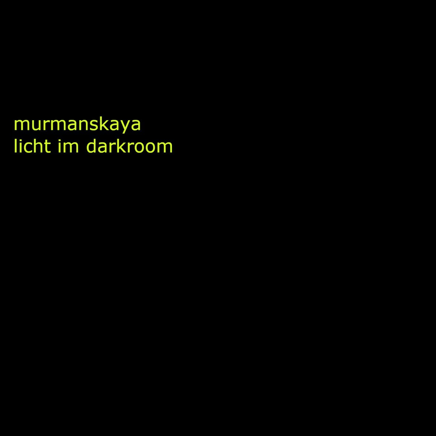 Licht im Darkroom