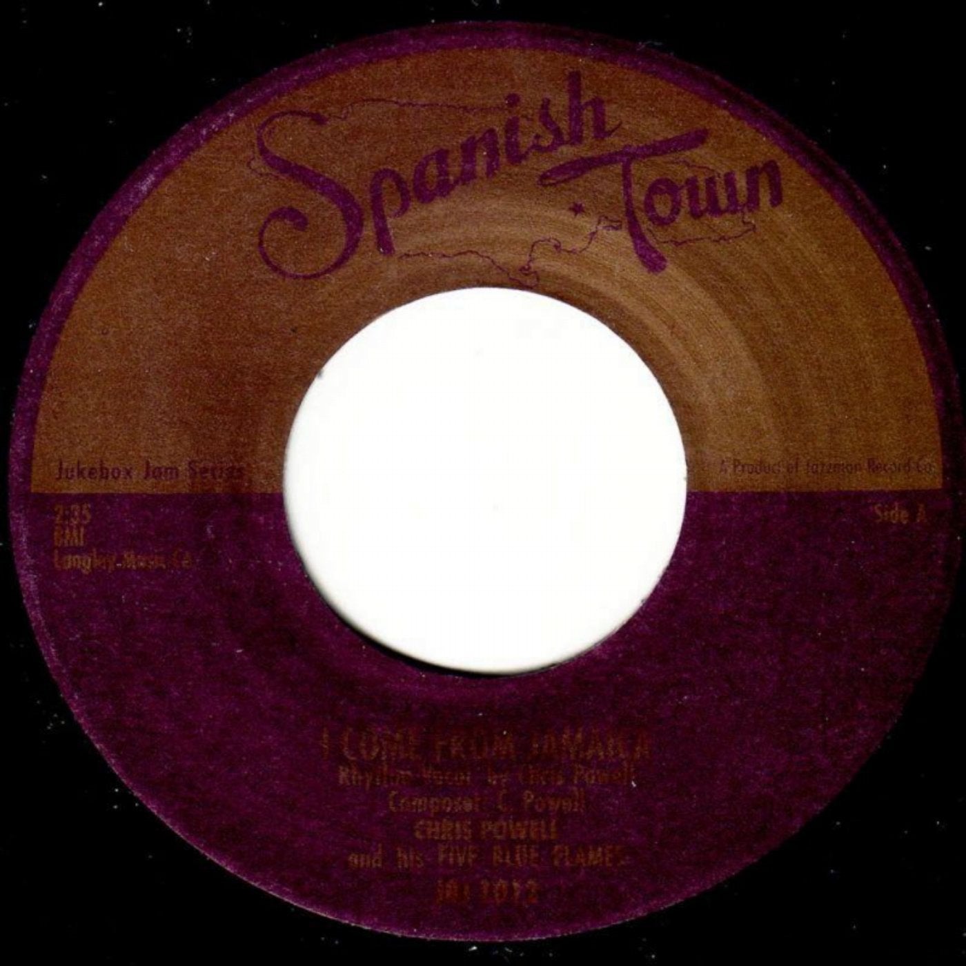 Chris Powell I Come From Jamaica / Country Girl Blues [Jukebox Jam