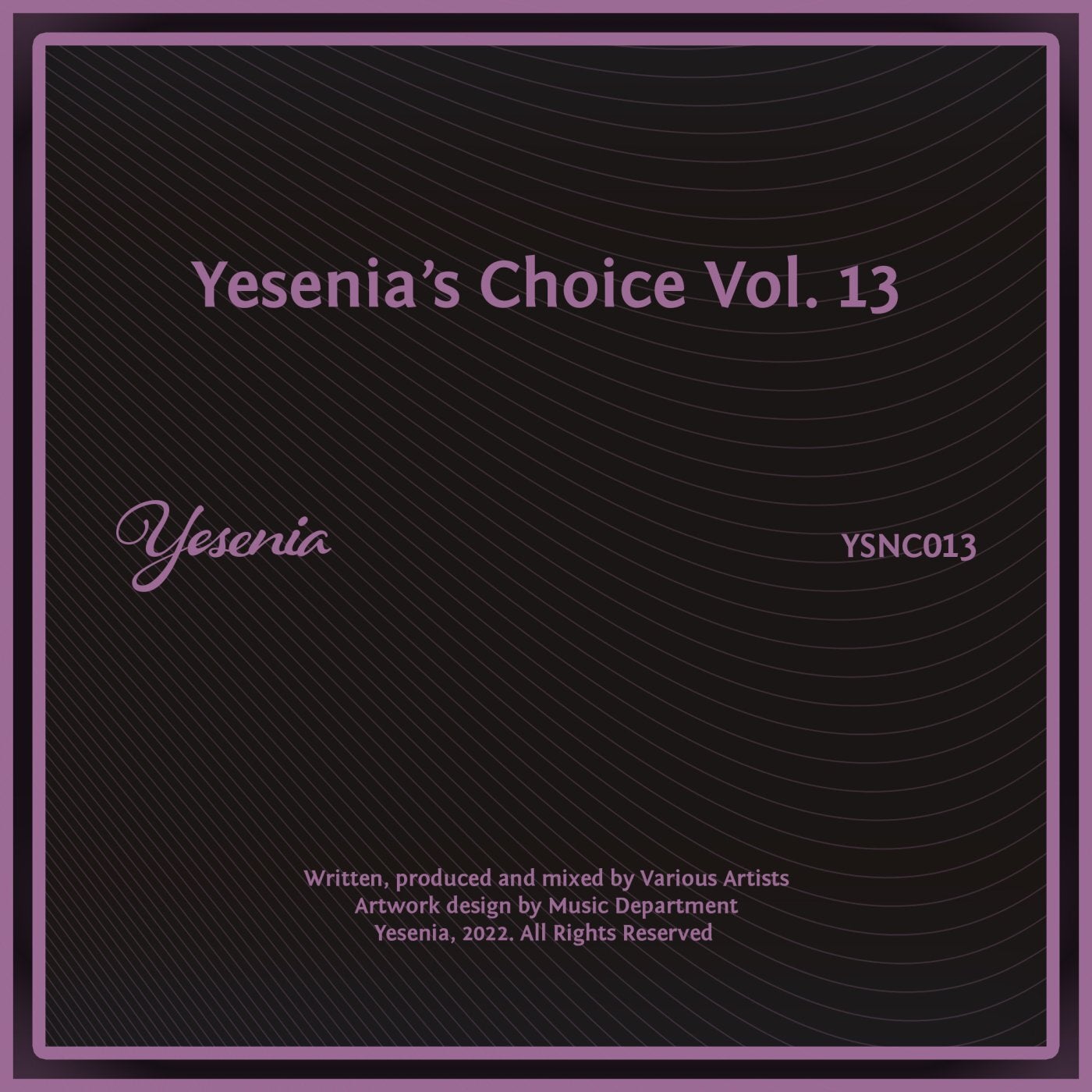 Yesenia's Choice, Vol. 13