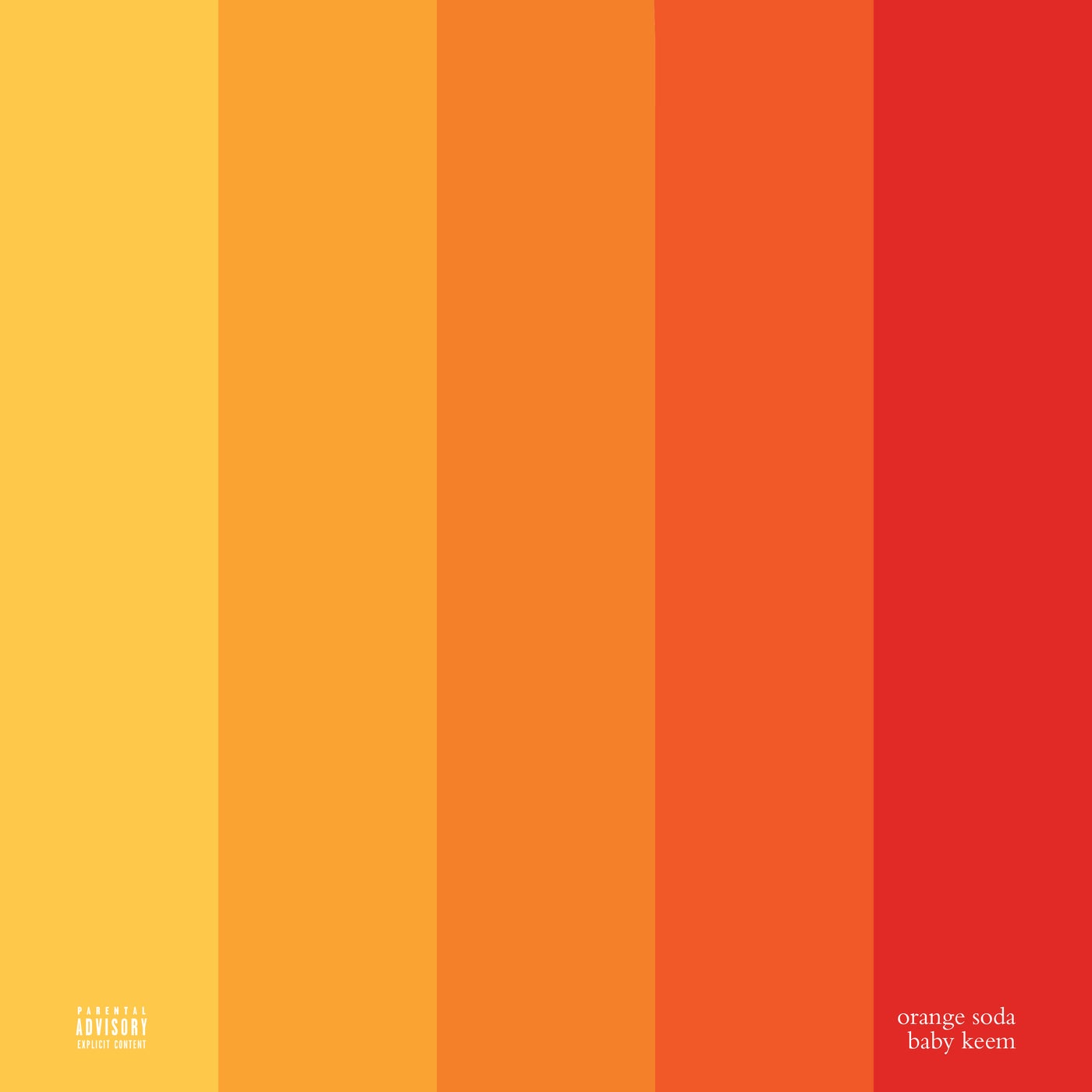 Cover art for ORANGE SODA