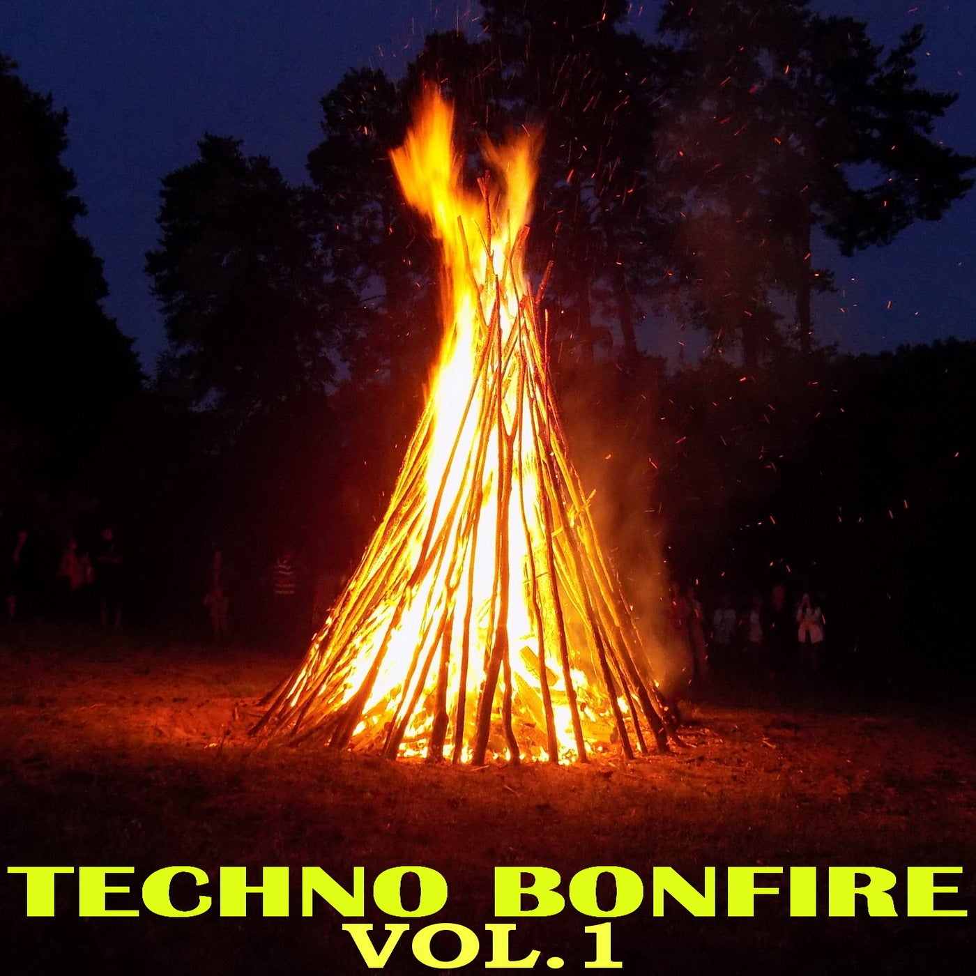 Cover art for TECHNO BONFIRE, Vol. 1