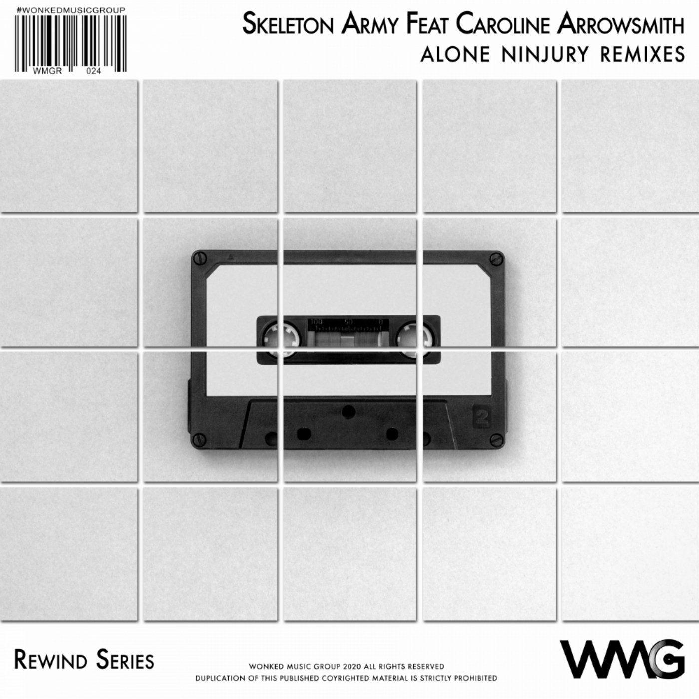 Rewind Series: Skeleton Army Featuring Caroline Arrowsmith - Alone (Ninjury Remixes)