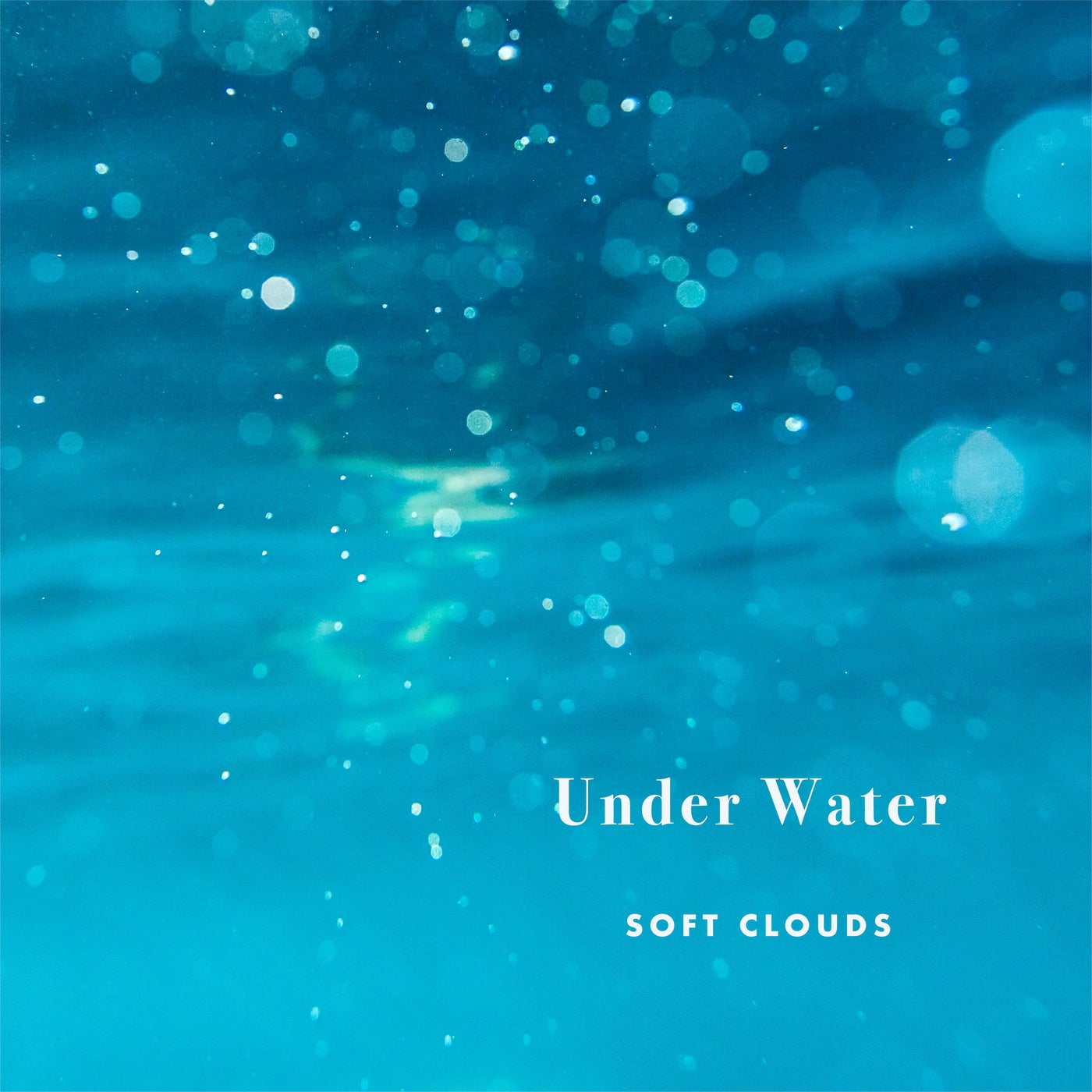 under water